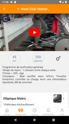 West Club Fitness Suresnes android App screenshot 1